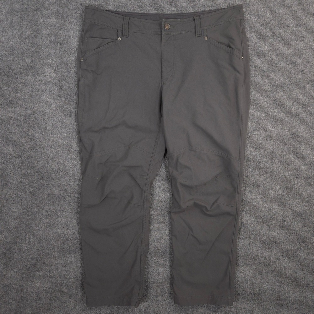 Marmot Pants Mens 38X28* Gray Straight Leg Outdoor Performance Hiking Climbing